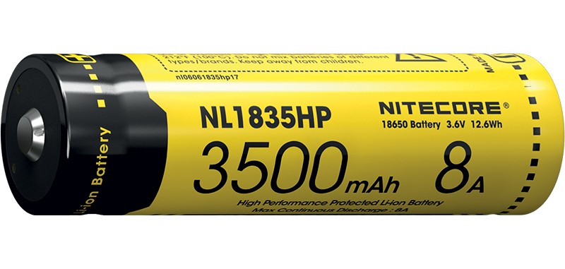 Batterie Nitecore 18650 3500 mAh NL1835