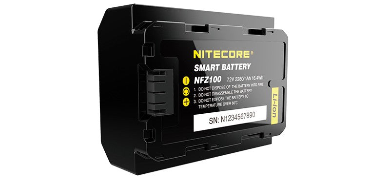 Batterie Nitecore pour appareils Sony - 2280 mAh