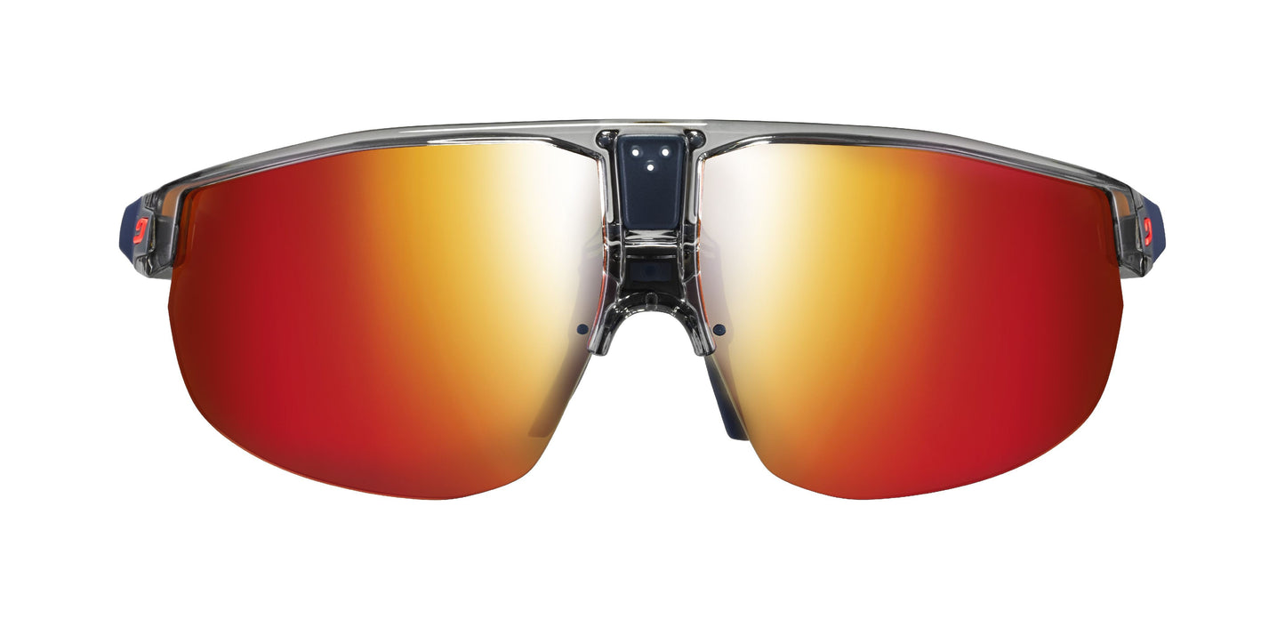 Lunette de soleil Julbo Rival | Gris T B/Bleu | Spectron 3 Cf Rouge