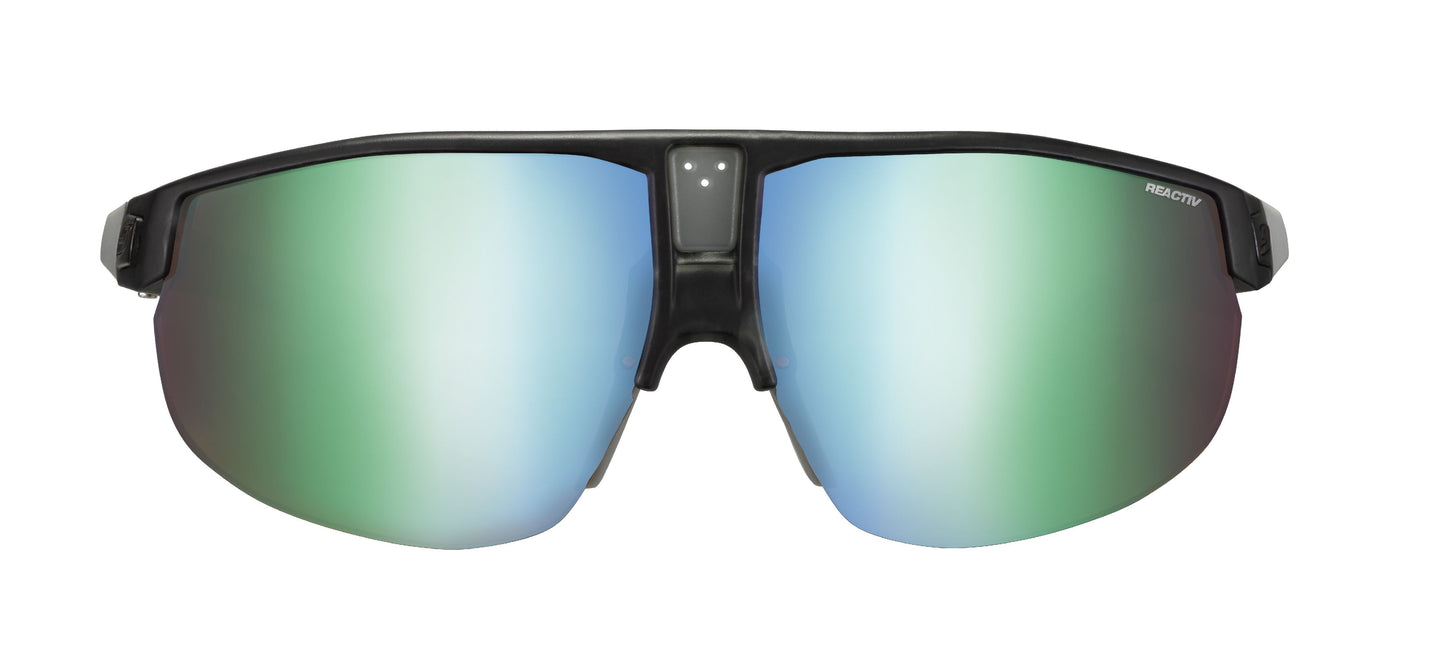 Lunette de soleil Julbo Rival | Ecail Gris/Vert  | Reactiv All Around 2-3