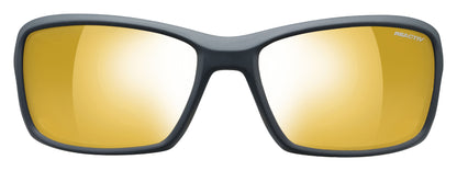 Lunette de soleil Julbo Run | Bleu Fonce / Jaune | Reactiv Performance 2-4