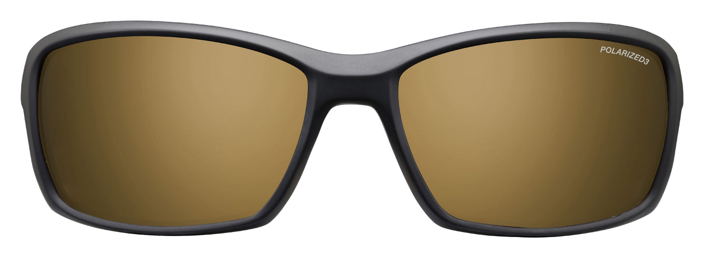 Lunette de soleil Julbo Run | Noir Mat / Gris | Polarized 3