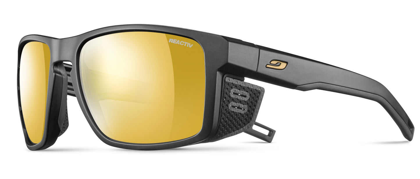 Lunette de soleil Julbo Shield | Black/Black | Reactiv Performance 2-4