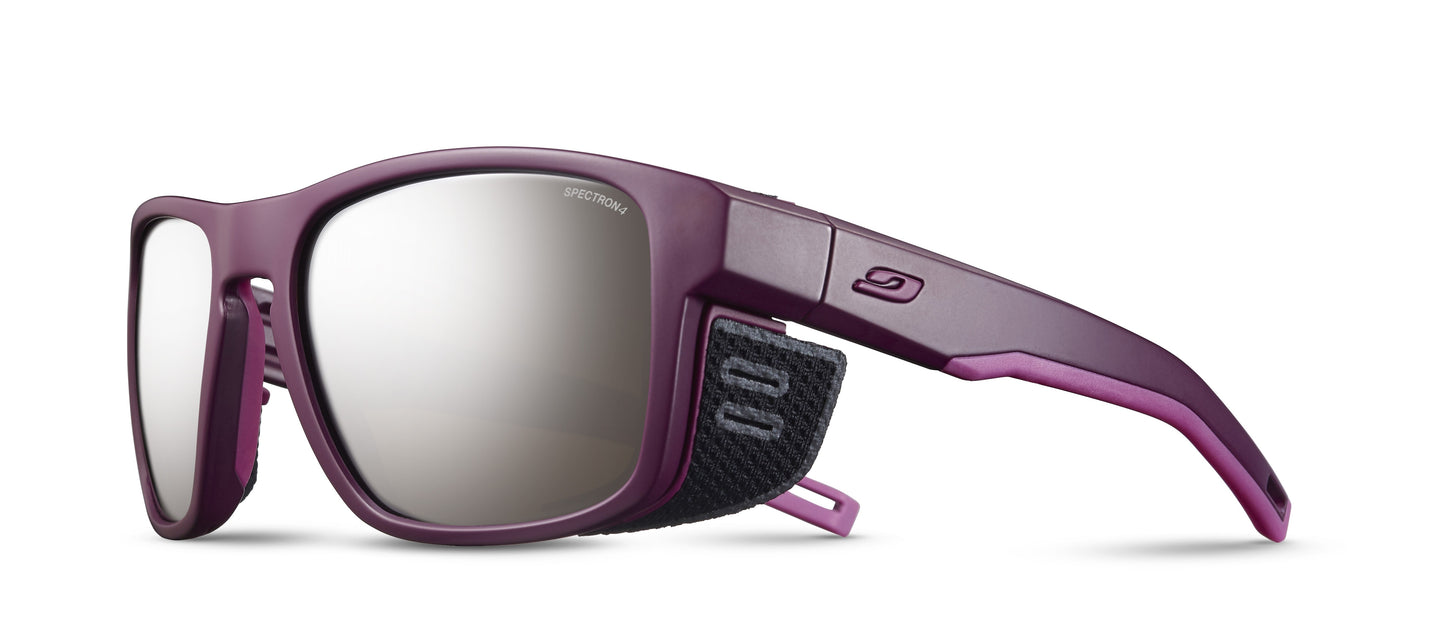 Lunette de soleil Julbo Shield M | Violet Fonce / Rose Fonce | Spectron 4