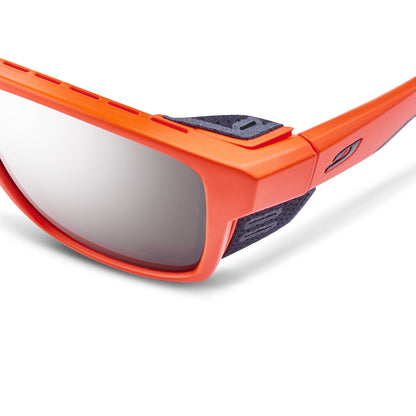 Lunette de soleil Julbo Shield M | Orange Fluo / Noir | Spectron 4