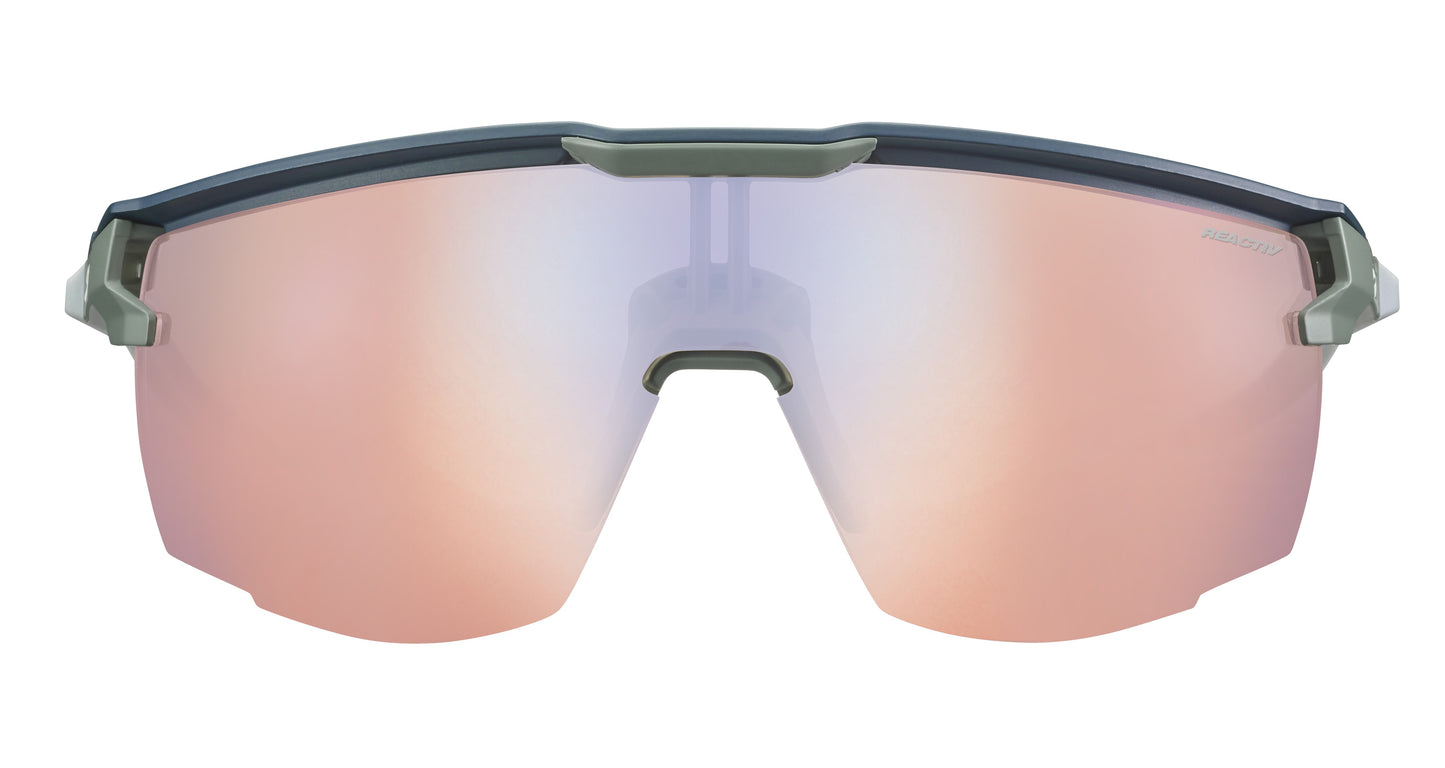 Lunette de soleil Julbo Ultimate | Bleu / Vert | Reactiv Performance 1-3 Hc