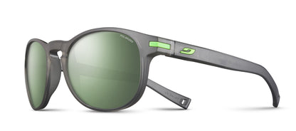 Lunette de soleil Julbo Valparaiso | Noir Translu Mat / Vert Fluo | Polarized 3