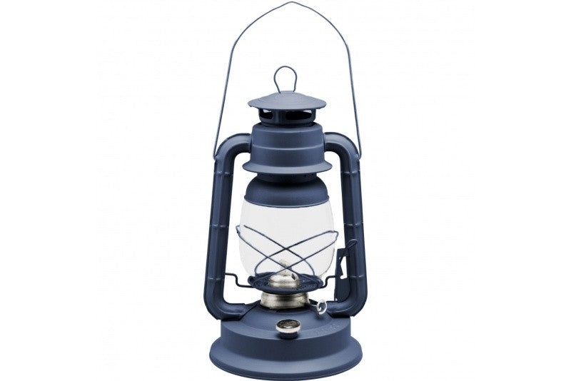 Lampe tempête 24 cm Rétro | Bleu gris