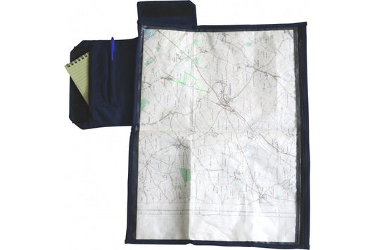 Porte-cartes de randonnée en tissu 25 x 14,5 cm