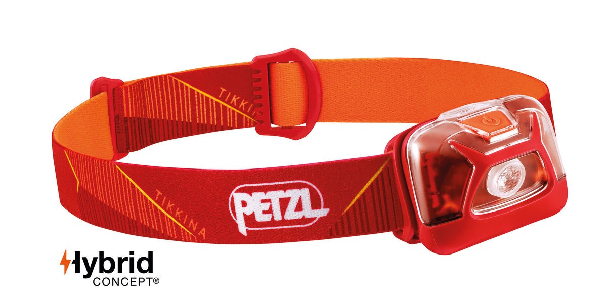 Lampe frontale 250 lumens PETZL TIKKINA - Rouge