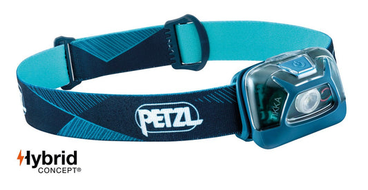 Lampe frontale 300 lumens PETZL TIKKA - Bleu