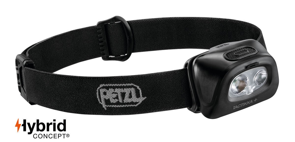 Lampe frontale 350 lumens PETZL TACTIKKA+ - Noir