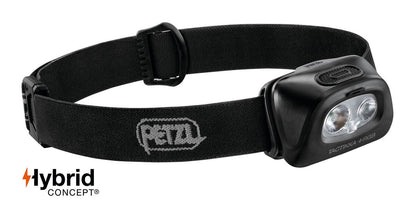 Lampe frontale 350 lumens PETZL TACTIKKA+ RGB - Noir