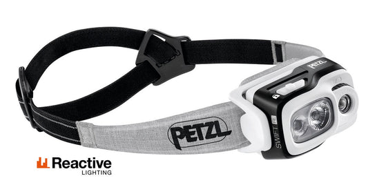 Lampe frontale 900 lumens rechargeable PETZL SWIFT RL - Noir