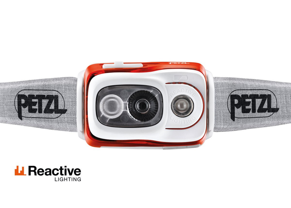 Lampe frontale 900 lumens rechargeable PETZL SWIFT RL orange