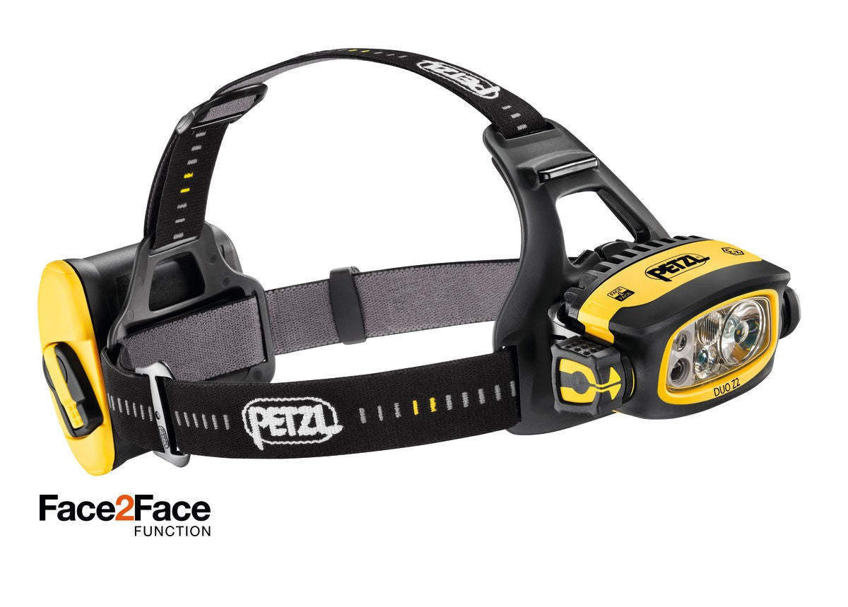 Lampe frontale 430 lumens étanche IP67 PETZL DUO Z2