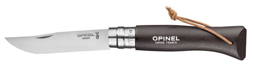 Couteau Opinel n° 8 lame en inox et manche noir