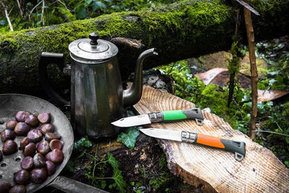 Opinel Explore n° 12 avec allume feu et manche orange