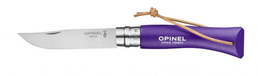 Couteau Opinel n° 7 lame en inox et manche violet