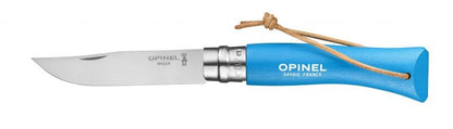 Couteau Opinel n° 7 lame en inox et manche cyan