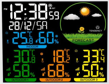 Station météo avec 3 capteurs EXPLORE SCIENTIFIC