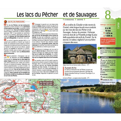 Guide les 30 Lacs Naturels d'Auvergne - Chamina