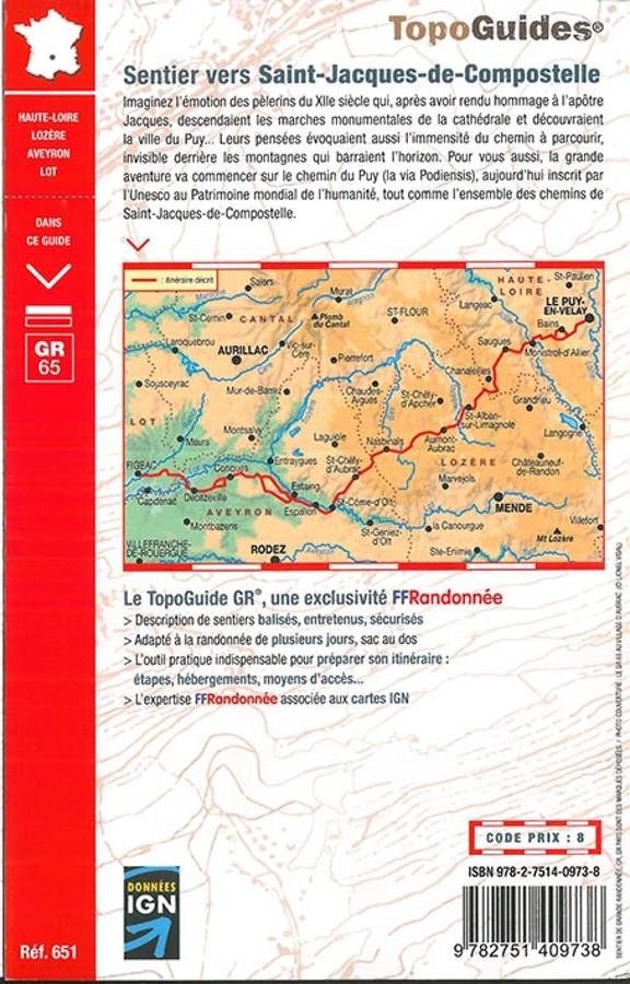 GR65 - St jacques de compostelle via Figeac | Topoguide  FFRP