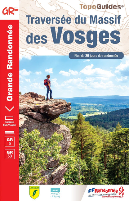 GR5 -La traversée du Massif des Vosges. | Topoguide FFRP