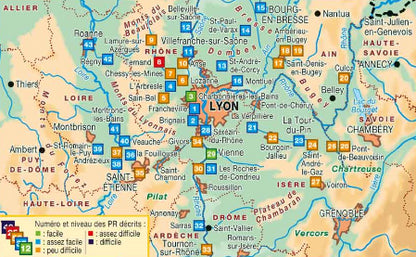 Randonnées dans les environs de Lyon | Topoguide FFRP