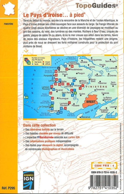 Pays d'Iroise, 35 circuits de randonnées | Topoguide FFRP