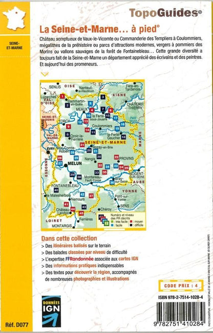 45 circuits de marche en Seine-et-Marne | Topoguide FFRP