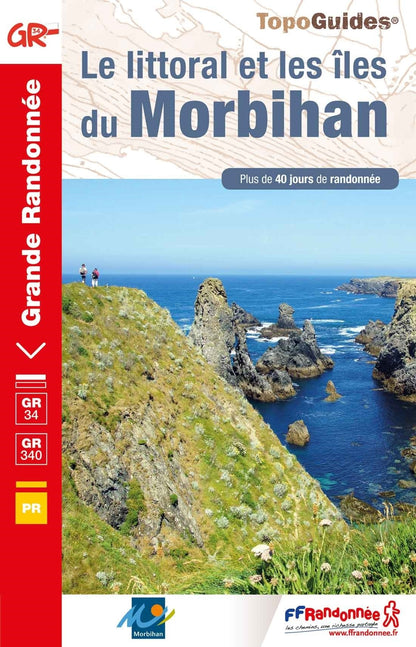 GR34 - le littoral et les iles du morbihan | Topoguide FFRP