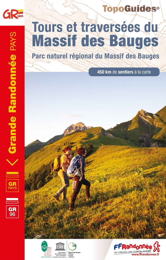 GR96 - tours et traversees du Massif des Bauges | Topoguide