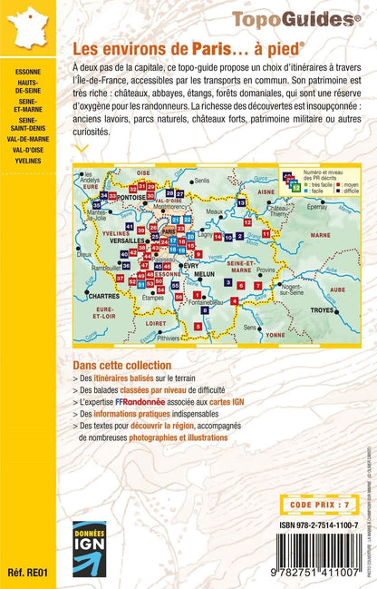 56 circuits dans les environs de Paris | Topoguide FFRP