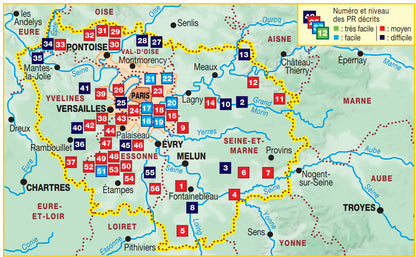 56 circuits dans les environs de Paris | Topoguide FFRP