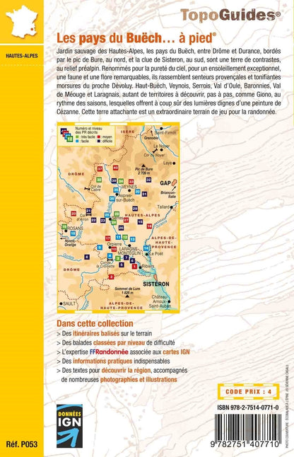 Randonnées dans les pays du Buëch | Topoguide FFRP