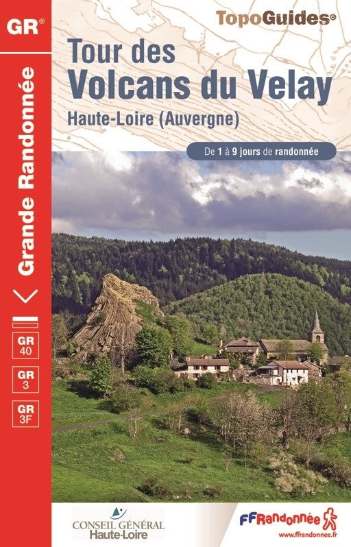 GR40 - Tour des Volcans du Velay - Auvergne | Topoguide FFRP