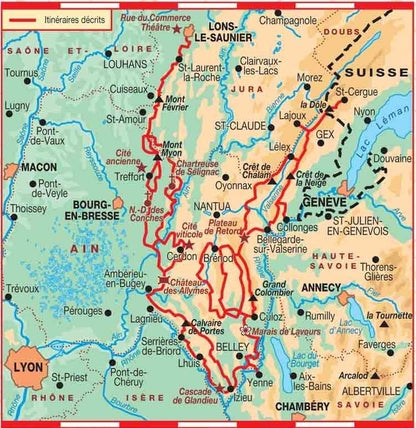 GR901- Balcon du Léman - Monts-Jura - Valserine | Topoguide