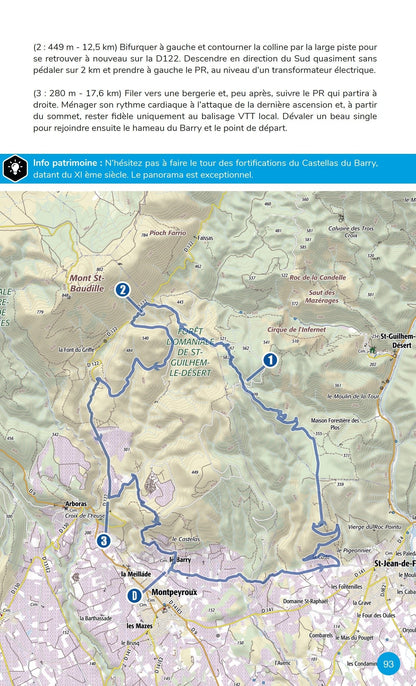 75 itinéraires de VTT dans l'Hérault - VTOPO