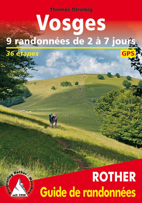 Guide Rother de randonnée Randonnées dans les Vosges