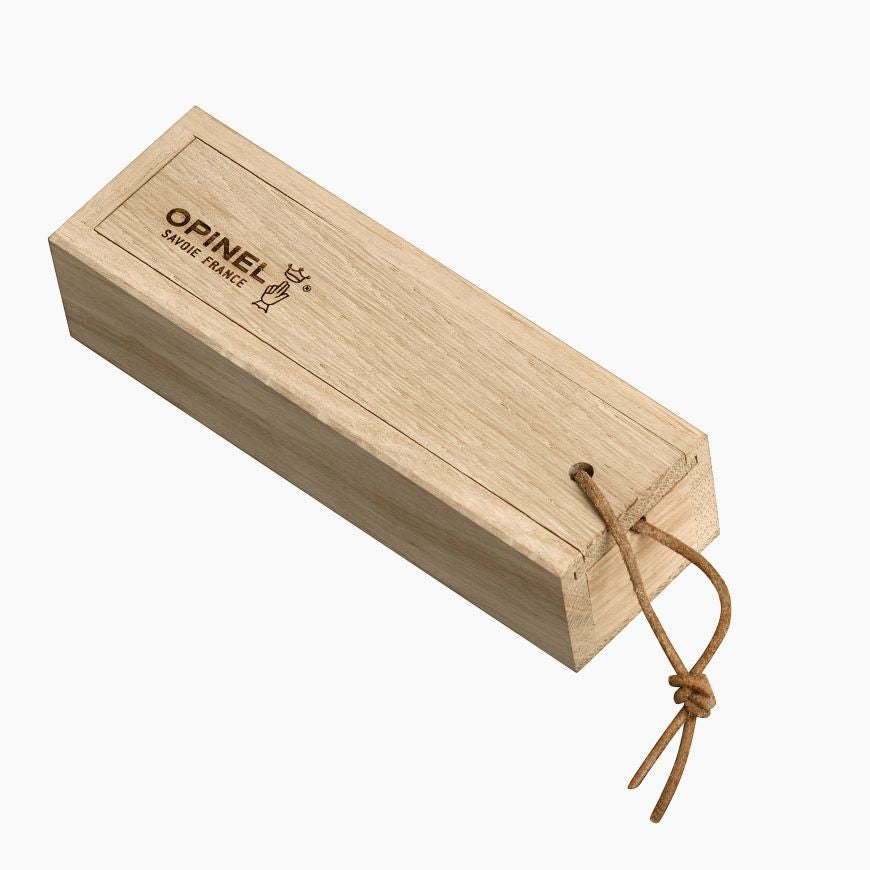 Couteau Opinel n°8 Ellipse avec manche en Ebène et Aluminium