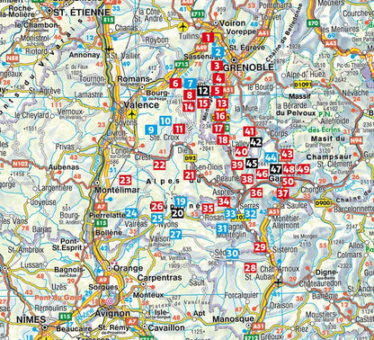 Guide Rother de randonnée Le Vercors dans le Dauphiné Ouest