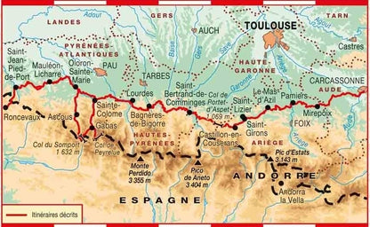 Le chemin du piémont pyrénéen | Topoguide FFRP