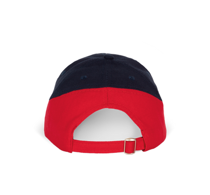 Racing - Casquette bicolore 6 panneaux