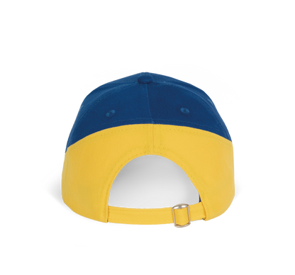 Racing - Casquette bicolore 6 panneaux