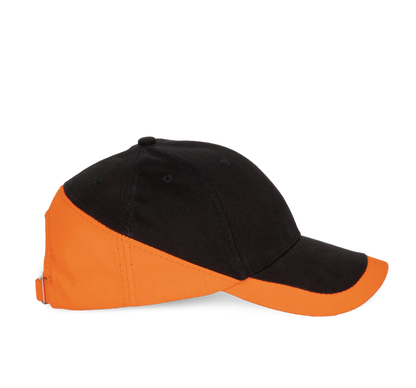 Racing - Casquette bicolore 6 panneaux