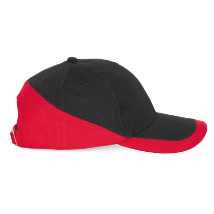 Racing - Casquette bicolore 6 panneaux