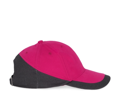 Racing - Casquette bicolore 6 panneaux