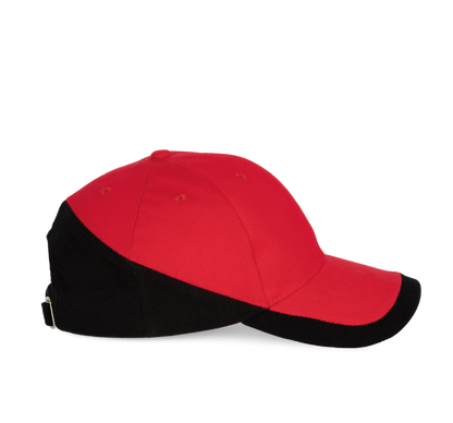 Racing - Casquette bicolore 6 panneaux