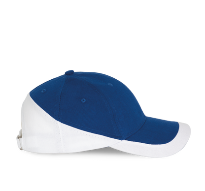 Racing - Casquette bicolore 6 panneaux